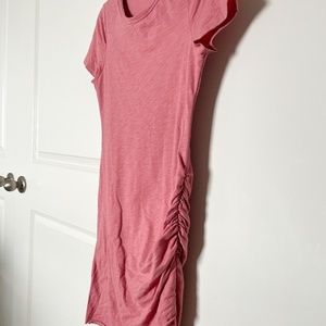 Pink Lily Fitted T-Shirt Dress